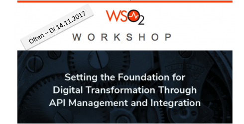 WSO2 Workshop Olten